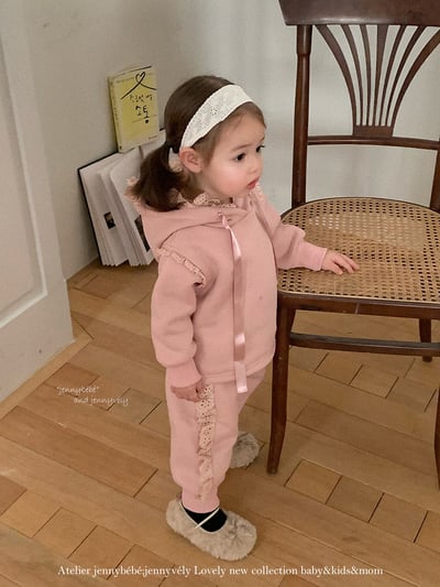 JE 407｜(73-110cm)  休閒荷葉邊套裝19