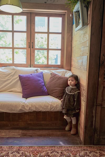 onu 18｜(70cm-115cm) 燈芯絨碎花褲裙13