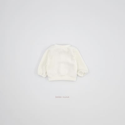 bebe nine45 (65cm-115cm) 3色針織緞帶開襟外套10