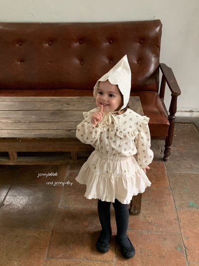 JE473｜(73-100cm) 玫瑰花蕾絲邊包屁裙17