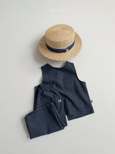 MiniRobe10｜(70-110) 牛仔布草夫帽6