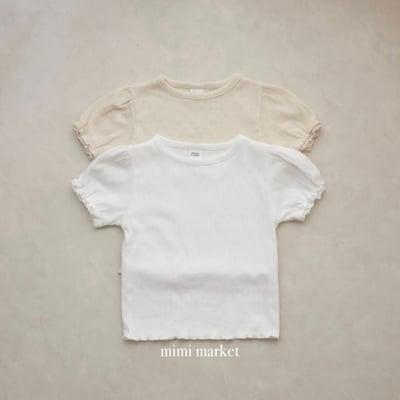 mimi market15 (75-90cm)  泡泡袖素色上衣3