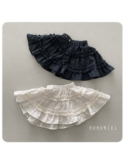 NUNU BIEL17｜(65-115cm) 木耳邊蛋糕裙1