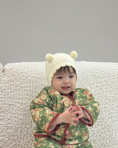 Cieldemaman14｜(76cm~94cm)  2色花花絎縫套裝9