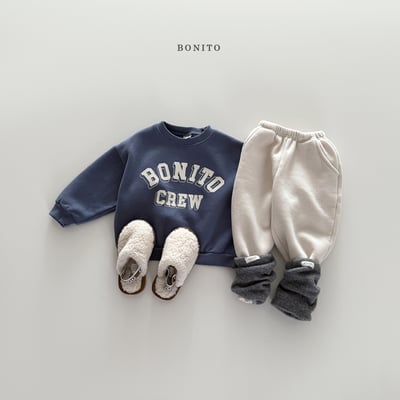 Bonito07｜(75cm-125cm) logo英字休閒上衣4