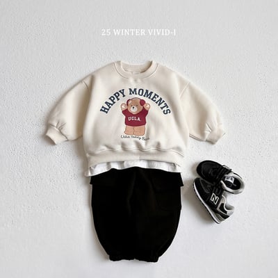 vivid91｜(78cm-125cm) 小熊印花休閒套裝14