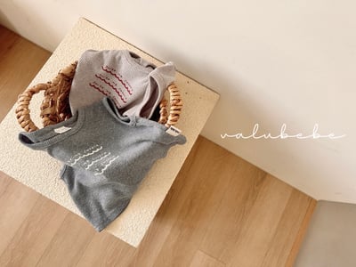 Valubebe 17｜(65-90cm) 華夫格無袖上衣4