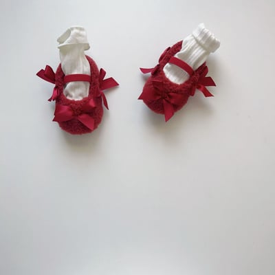 毛毛蝴蝶結學步鞋15