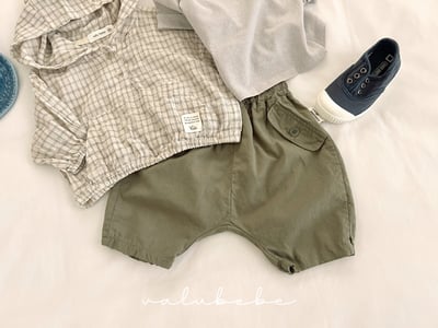 Valubebe 62｜(65-90cm) 毛絨口袋褲10