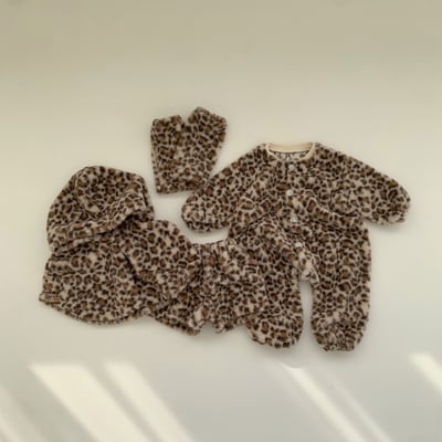 Fondue 23｜(65cm-75cm)  豹紋連身服2