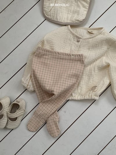 Bebe holic62｜(3m-18m) 細格紋褲襪7