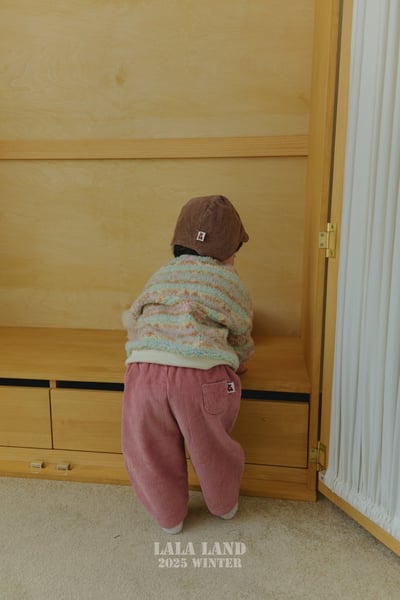 lala land43｜(60cm-83cm) 4色磨毛燈芯絨長褲12