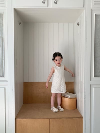 JE46｜(80-120cm) 蕾絲花連身褲17