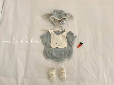 Valubebe 78｜(Free) 兔子撞色帽子12