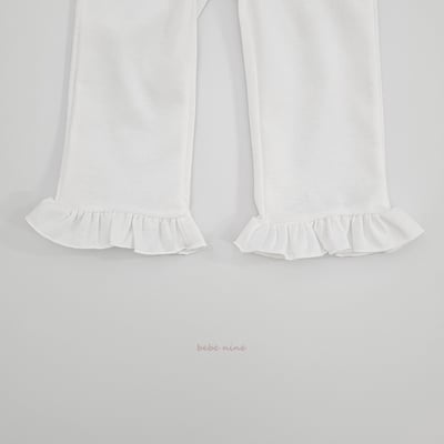 bebe nine09  (65-115) 2色荷葉緊身褲13