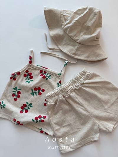 AOSTA23｜(6m-5y) 2款亞麻休閒短褲13