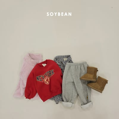Soybean81｜(75cm-118cm) 刷毛拉鍊外套17