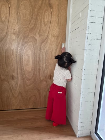 Color12｜(75-115cm) 捲邊愛心上衣14