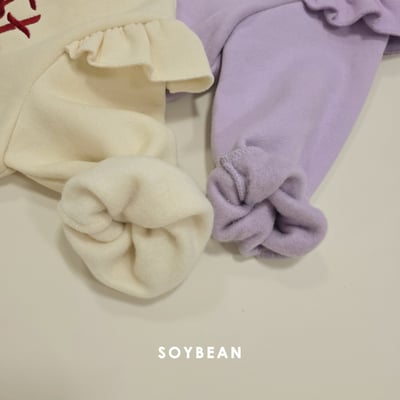 Soybean54｜(75cm-118cm) 愛心摺邊上衣3