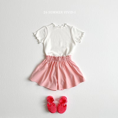 vivid88｜(78cm-125cm) 4款素色鬆緊真絲裙褲3