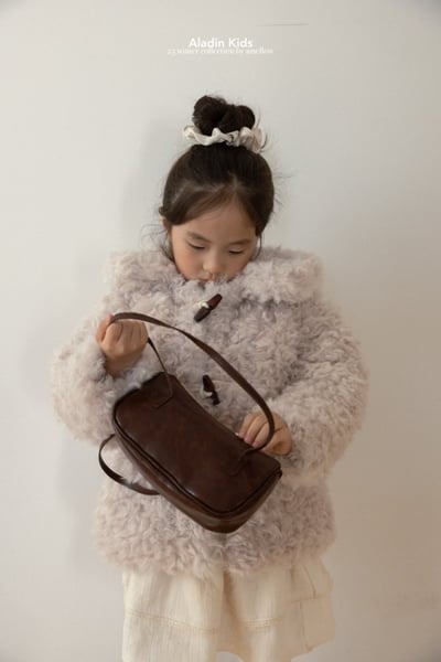 ALADIN09｜(75cm-114cm) 毛茸茸牛角扣外套8