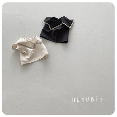 NUNU BIEL13｜(65-115cm) 水手翻領無袖上衣8