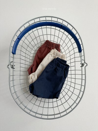 MiniRobe47｜(70-110) 素面簡約短褲8