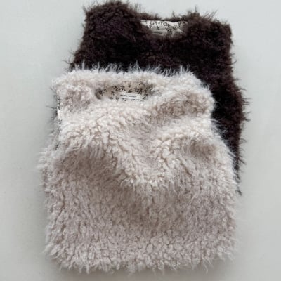 mimi market15 (65-85cm)  毛茸茸馬甲背心4