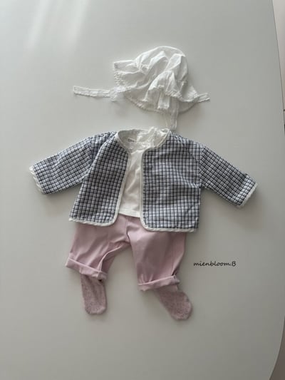 Bloom.b01｜(0m-7y) 雙面穿格紋外套2