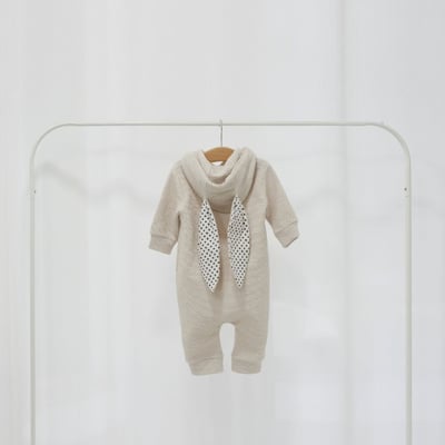 LEMONADE08｜(55cm-85cm) 3色小兔連帽連身衣14