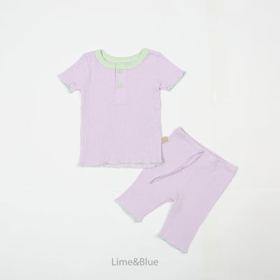 LIME&BLUE10｜(80-118cm)  馬卡龍居家服13