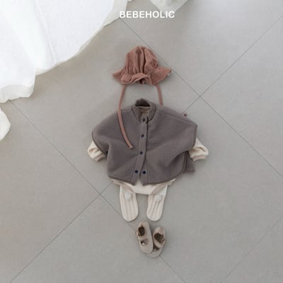 Bebe holic32｜(free) 刷毛排釦斗篷15