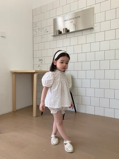 JE40｜(80-120cm) 刺繡小花套裝14