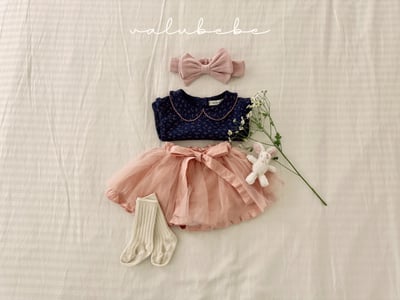 Valubebe11｜(65-90) 素面長襪三雙組7