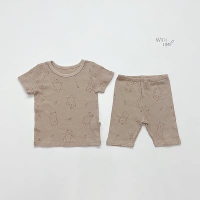 LIME&BLUE05｜(80-118cm)  熊熊室內居家服6