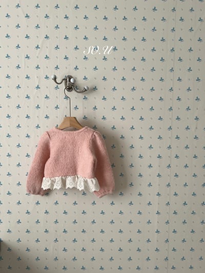 S0.U11｜(12m-M)  針織折邊鈕釦外套5