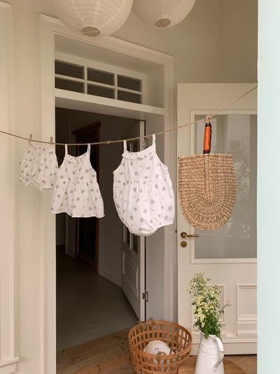 JE54｜(66-100cm) 清新碎花細肩包屁衣/套裝17