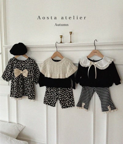 AOSTA｜荷葉邊針織上衣 現貨12