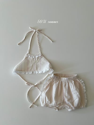 SO.U30｜(6m-4y) 線條綁帶套裝5