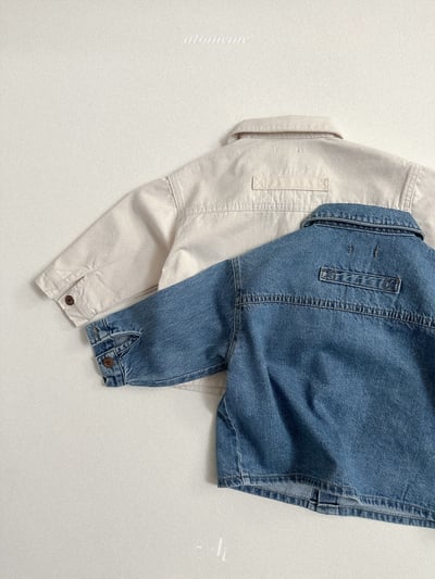 Atomeme03｜(70-110) 簡約牛仔夾克15