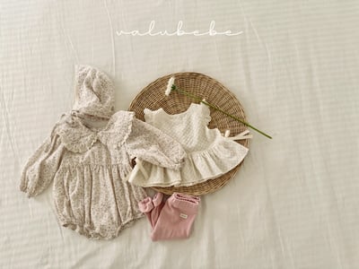 Valubebe22｜(65-90) 荷葉袖邊背心9