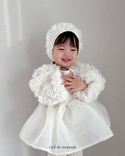 Cieldemaman20｜(3M~15M)  氣質雲朵洋裝含帽子22