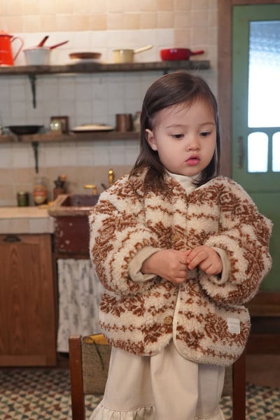 onu 15｜(70cm-115cm) 北歐印花刷毛外套19