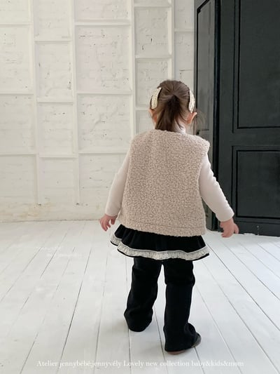 JE 398｜(73-100cm)  絨毛馬甲背心4