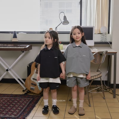 BEAN29｜(84-120cm) 立領字母休閒上衣14