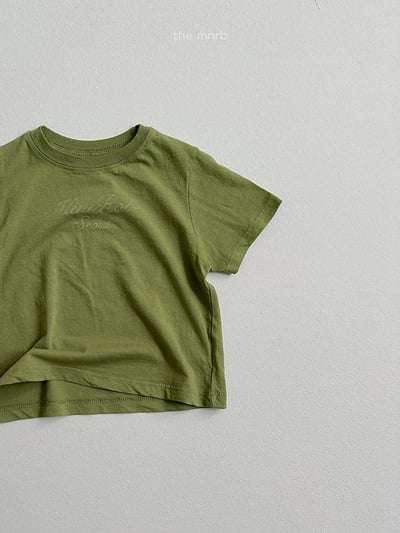 MiniRobe38｜(70-110) 英字簡約上衣7