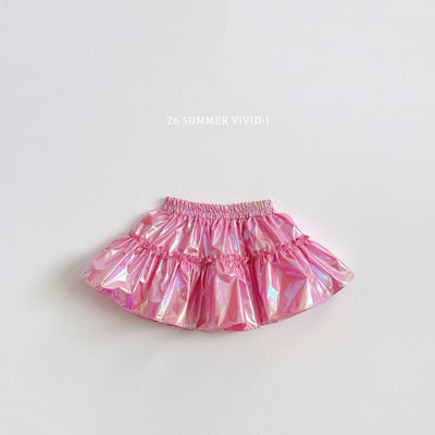 vivid86｜(78cm-125cm) 3款極光亮面蛋糕裙4