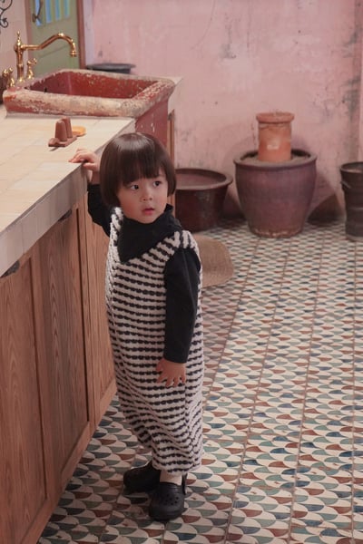 onu 14｜(70cm-115cm) 絨毛條紋連身褲22