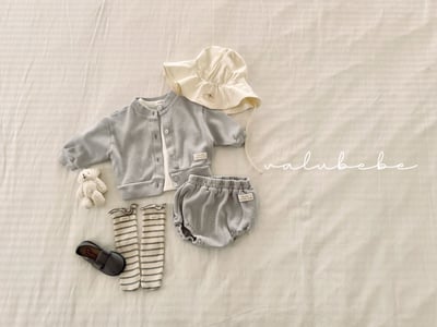 Valubebe25｜(65-80) 華夫格燈籠短褲13