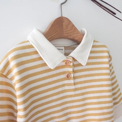 LEMONADE50｜(55cm-85cm) 2色有領條紋上衣22